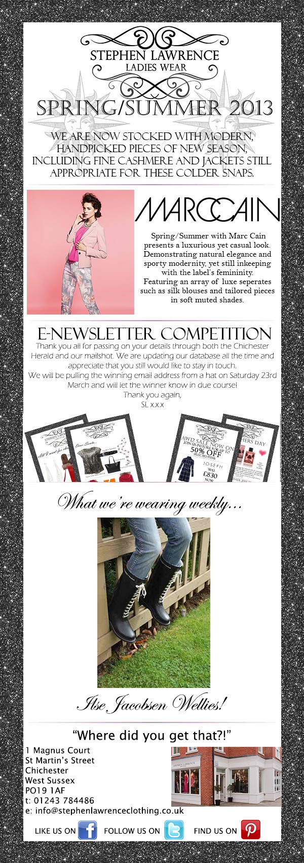 Enewsletter - Week Ending 16-03-13